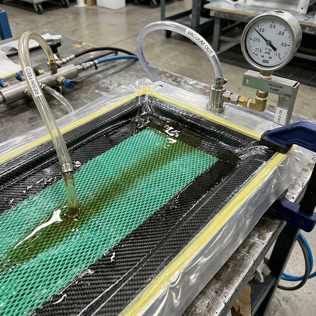 Resin Infusion composite workflow